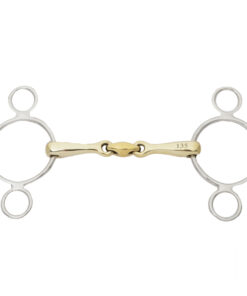 Kavalkade Bit 3-Ring, Double Jointed, 16mm