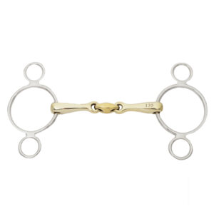 Kavalkade Bit 3-Ring, Double Jointed, 16mm