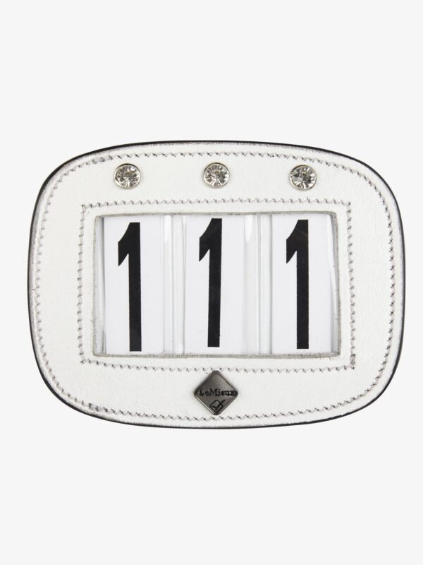 LeMieux Saddle Pad Number Holder Diamond