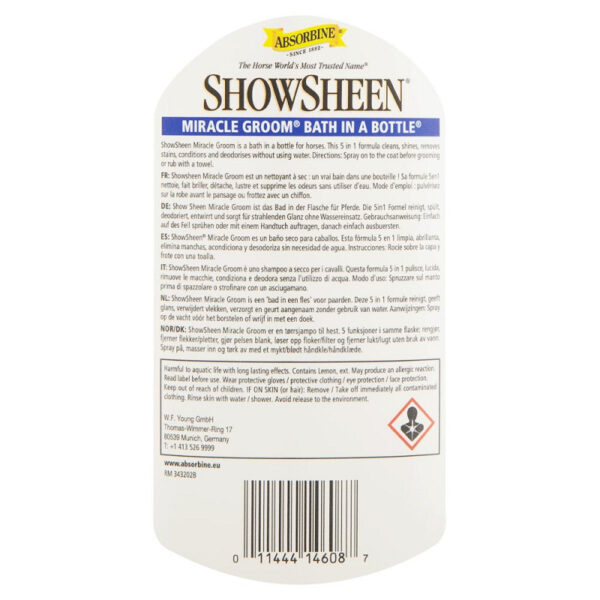 Absorbine Showsheen 5-in-1 Miracle Groom - Afbeelding 2