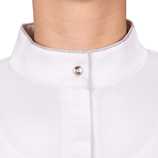 QHP Wedstrijdshirt Zayla junior wit - Afbeelding 3