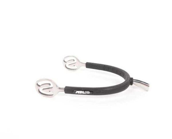 METALAB Prince de Galles rvs sporen met rubber coating