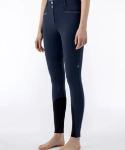 Equiline CRYSTALEK - High-waisted knee grip breeches for women