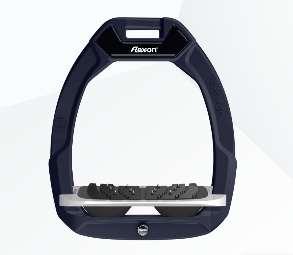 Flex-On Safe On Stirrups Navy ultra grip