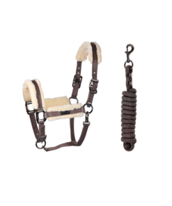 SS26 Kingsland Lexie Faux Fur halster met touw