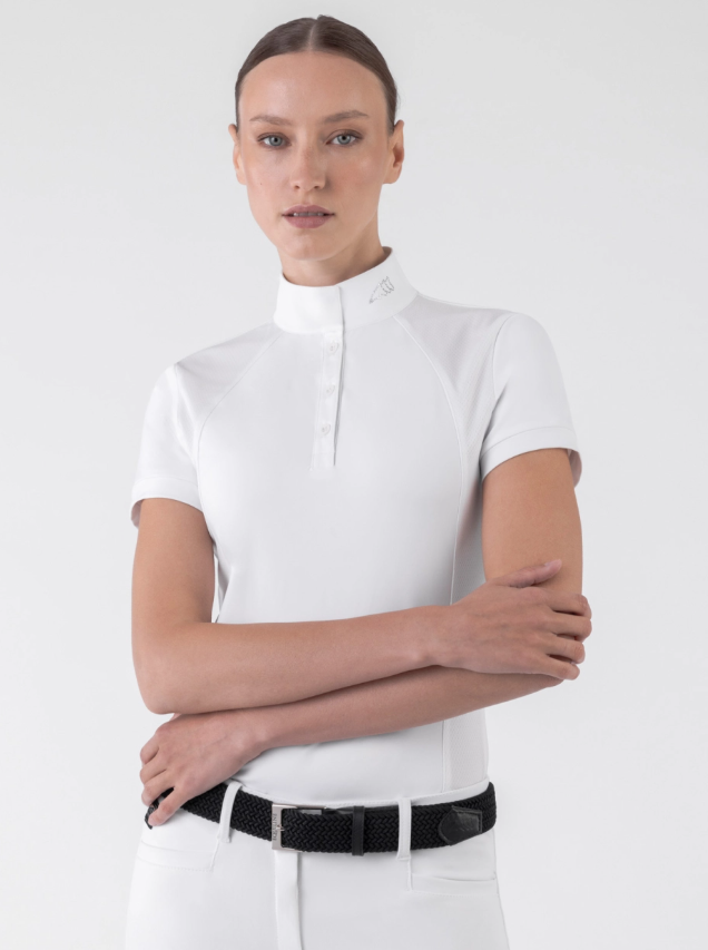 Equiline Geak Wedstrijd Polo Dames met strass