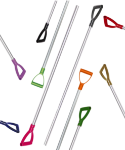 V Plast Mestvork steel 115 cm Zwart