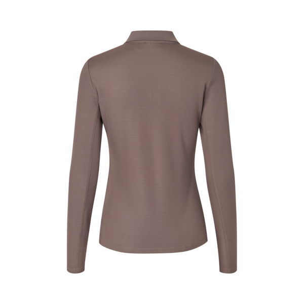 AW26 Kingsland Amy Dames Polo Shirt Lange Mouw - Afbeelding 2
