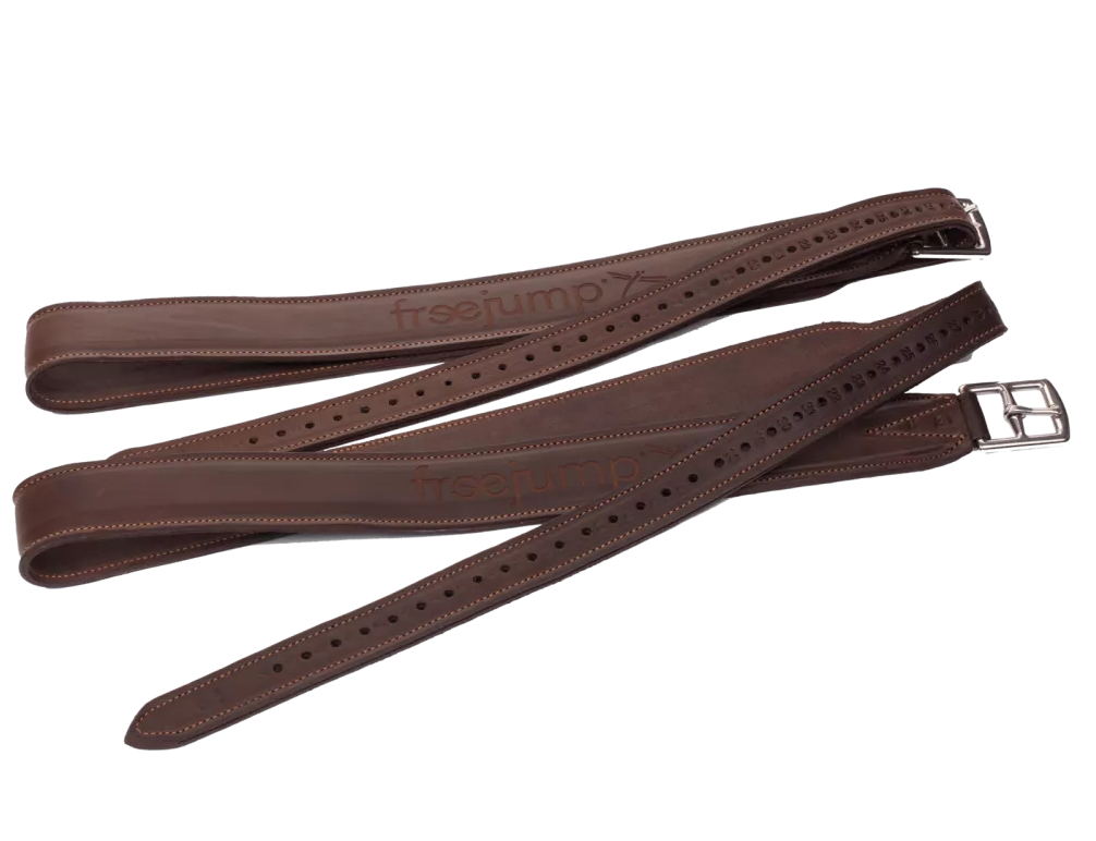 Freejump Stirrup Leathers Classic Wide