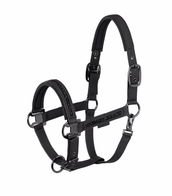 Eskadron Platinum Halster Faux Leather Jewel