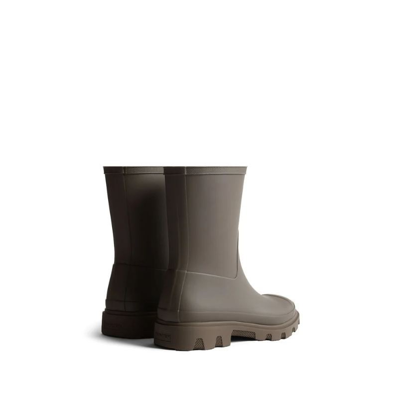 Hunter Unisex Downpour Short Boot Chocolate Brown - Afbeelding 3