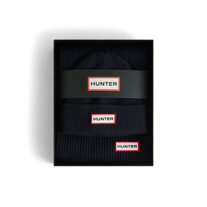 Hunter Jura scarf and beanie box set