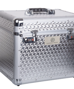 Imperial Riding Grooming Box Shiny Zilver