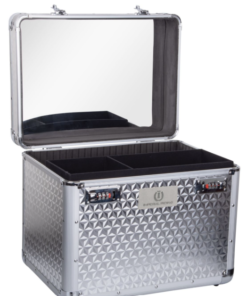 Alternative view of Imperial Riding Grooming Box Shiny Zilver