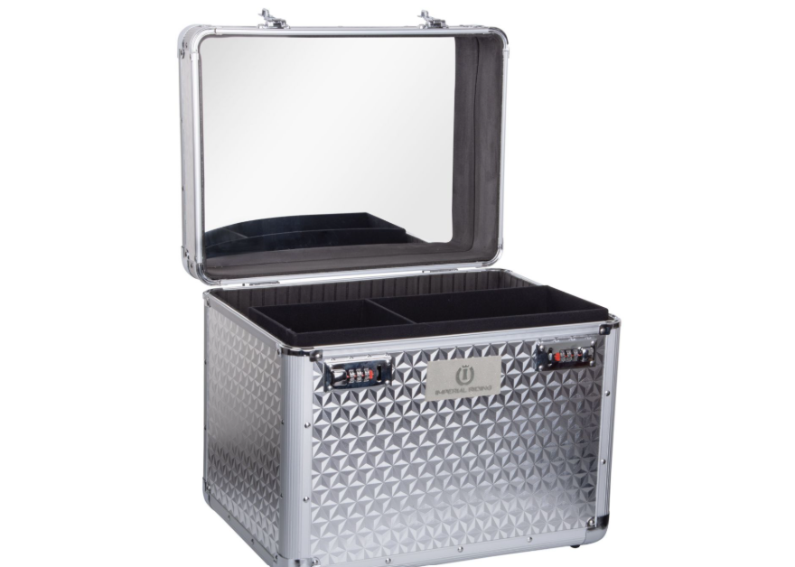 Imperial Riding Grooming Box Shiny Zilver - Afbeelding 2