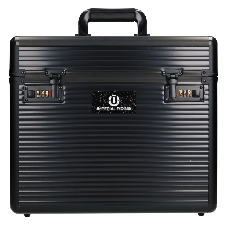 Imperial Riding Grooming Box Shiny Classic Zwart