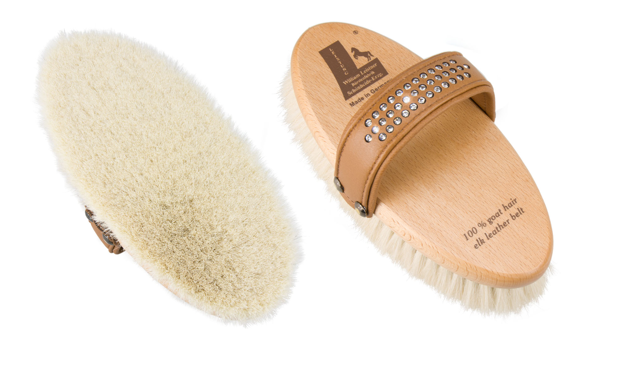 Leistner Goat Hair Brush Swarovski