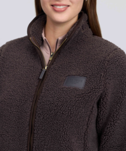 AW26 LeMieux Heritage Borg Zip Through Jacket - Afbeelding 3