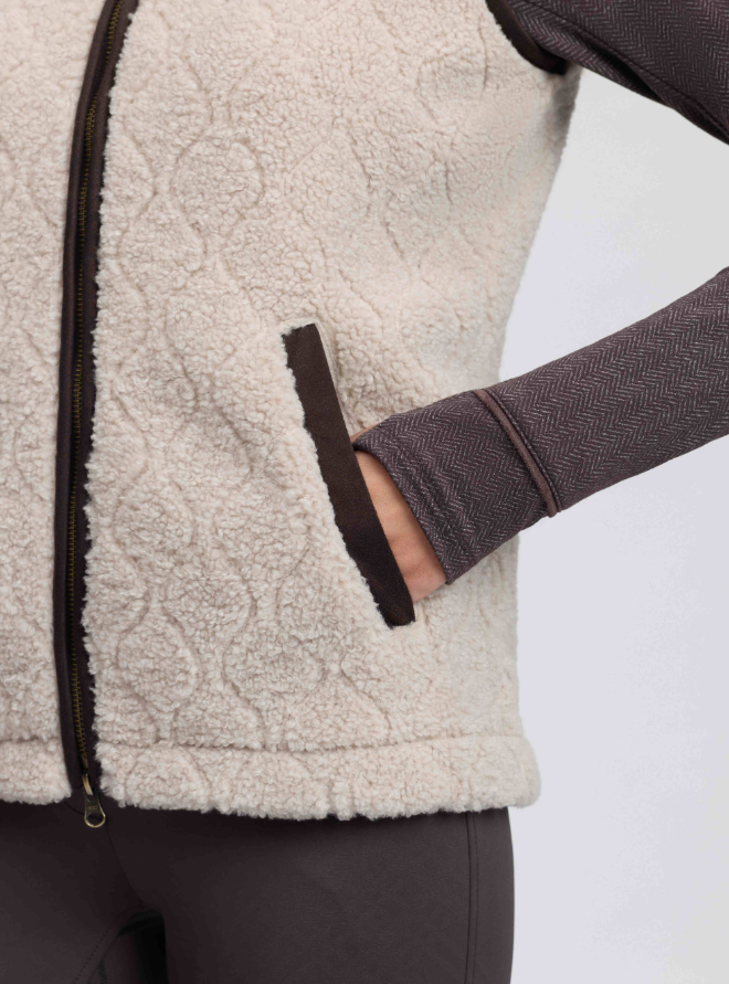 AW26 LeMieux Heritage Borg Gilet - Afbeelding 3