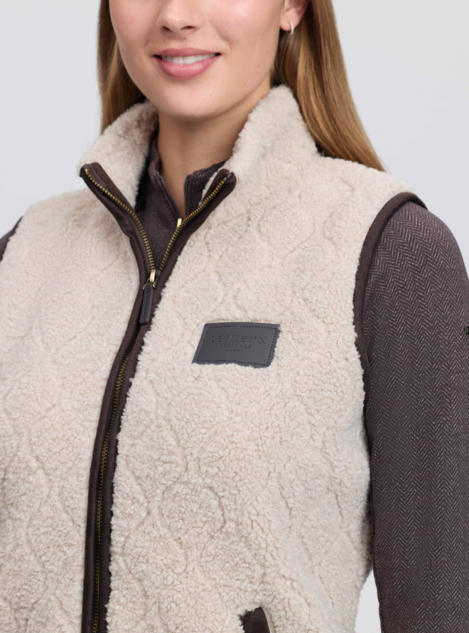 AW26 LeMieux Heritage Borg Gilet - Afbeelding 4